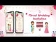 Floral Cartoon Wedding Invitation Video