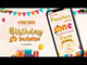 Pumpkin Themed Birthday Invitation Video | VG-816