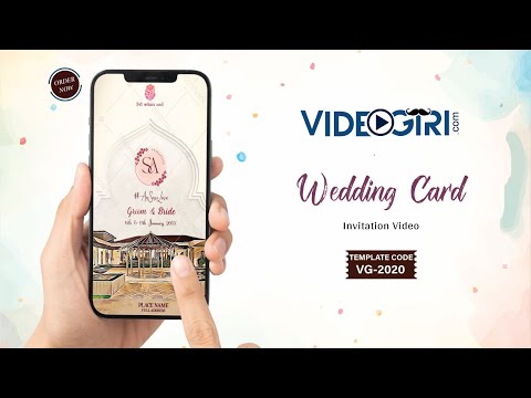 Wedding Card Video Invitation 