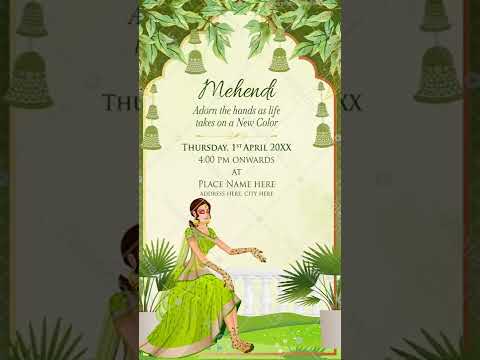 3d Wedding Invitation Video