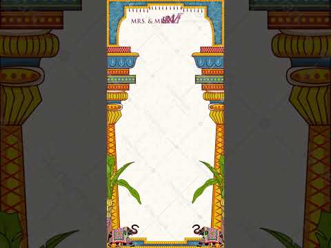 South Indian Wedding Invitation Video Templates