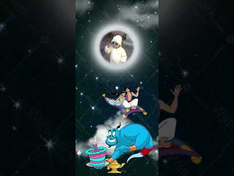 Aladdin Theme Birthday Invitation Video