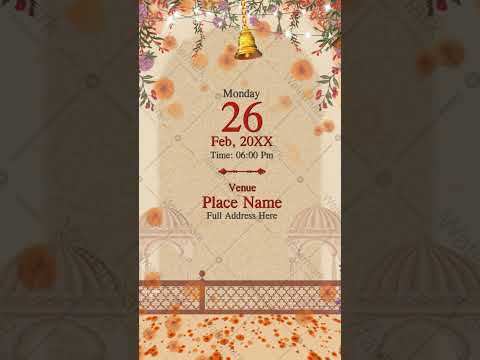 Digital Mata Ki Chowki Invitation Video