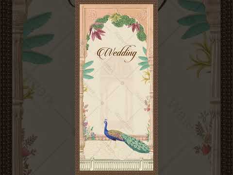 Traditional Wedding Video With Radha Krishna Theme 