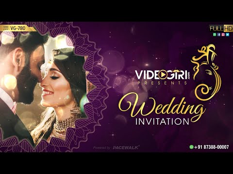 WhatsApp Invite for Wedding | Save The Date Video 