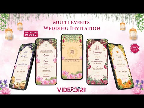 Marriage Invitation Video Maker