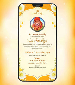 Sai Bhajan Sandhya Invitation Video