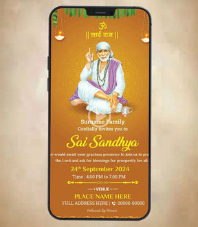 Sai Pooja Invitation Video 