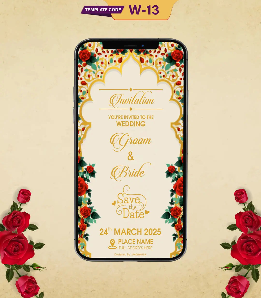 Traditional Wedding Invitation Cards For Whatsapp