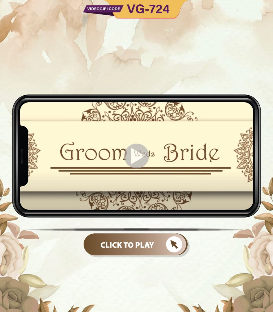 Majestic Wedding Invitation Video Without Pictures Save the Date video