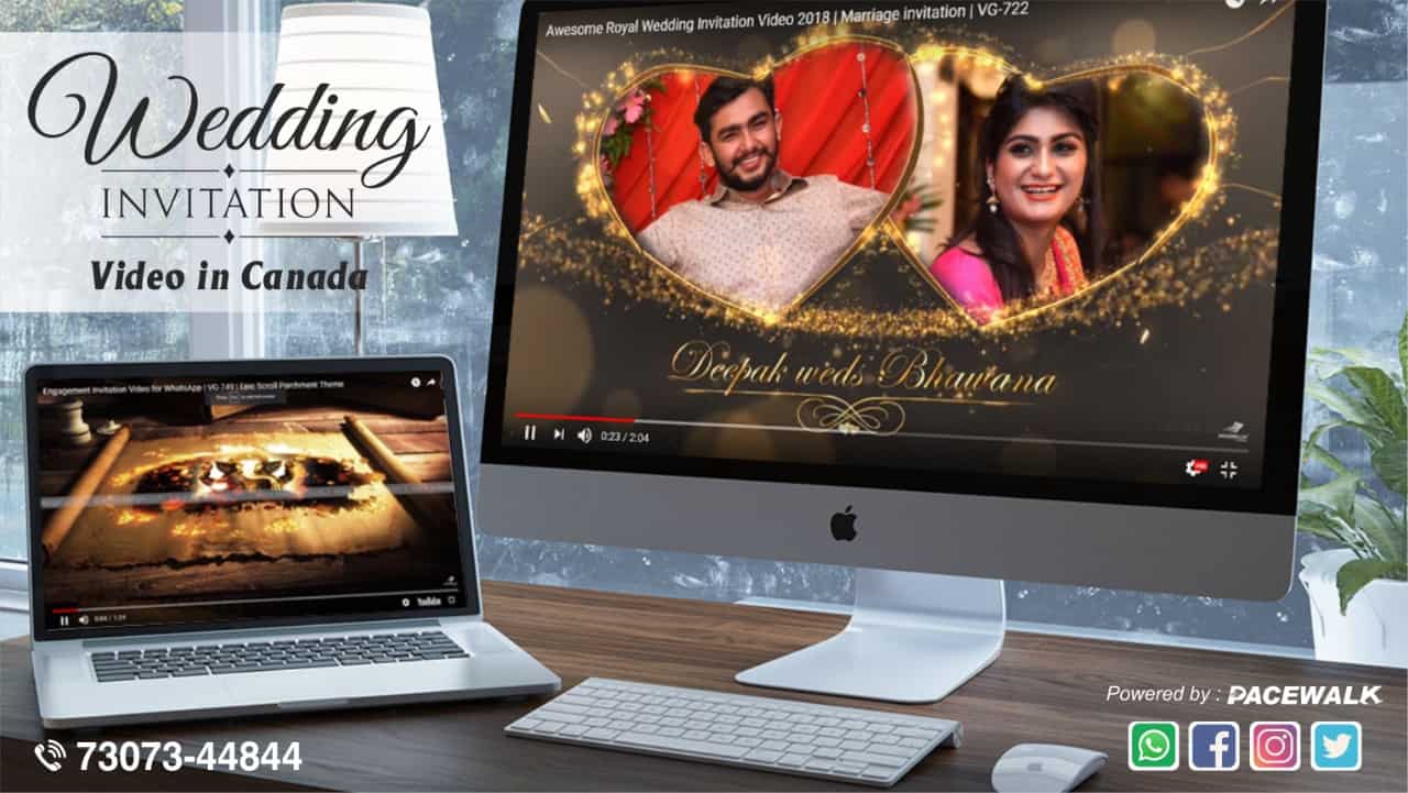 Indian Wedding Invitation Video Makers in Canada