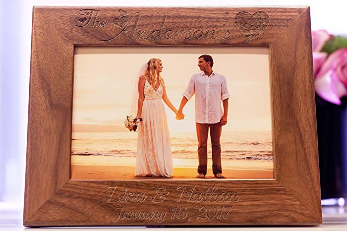 Personalized photo frames