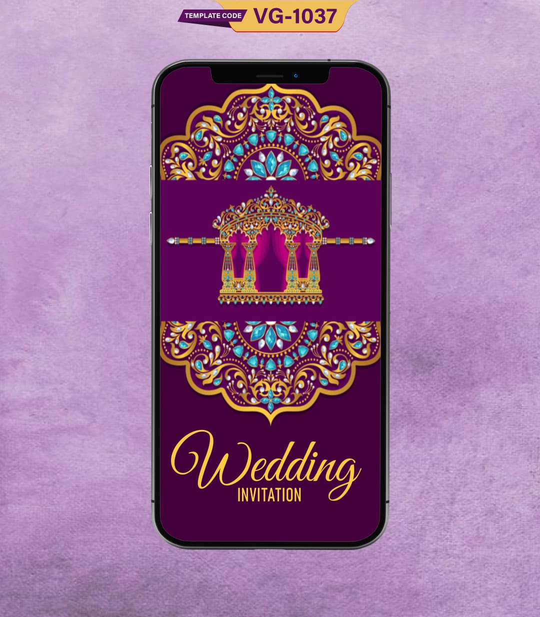 Marwari Theme Wedding Invitation eCard