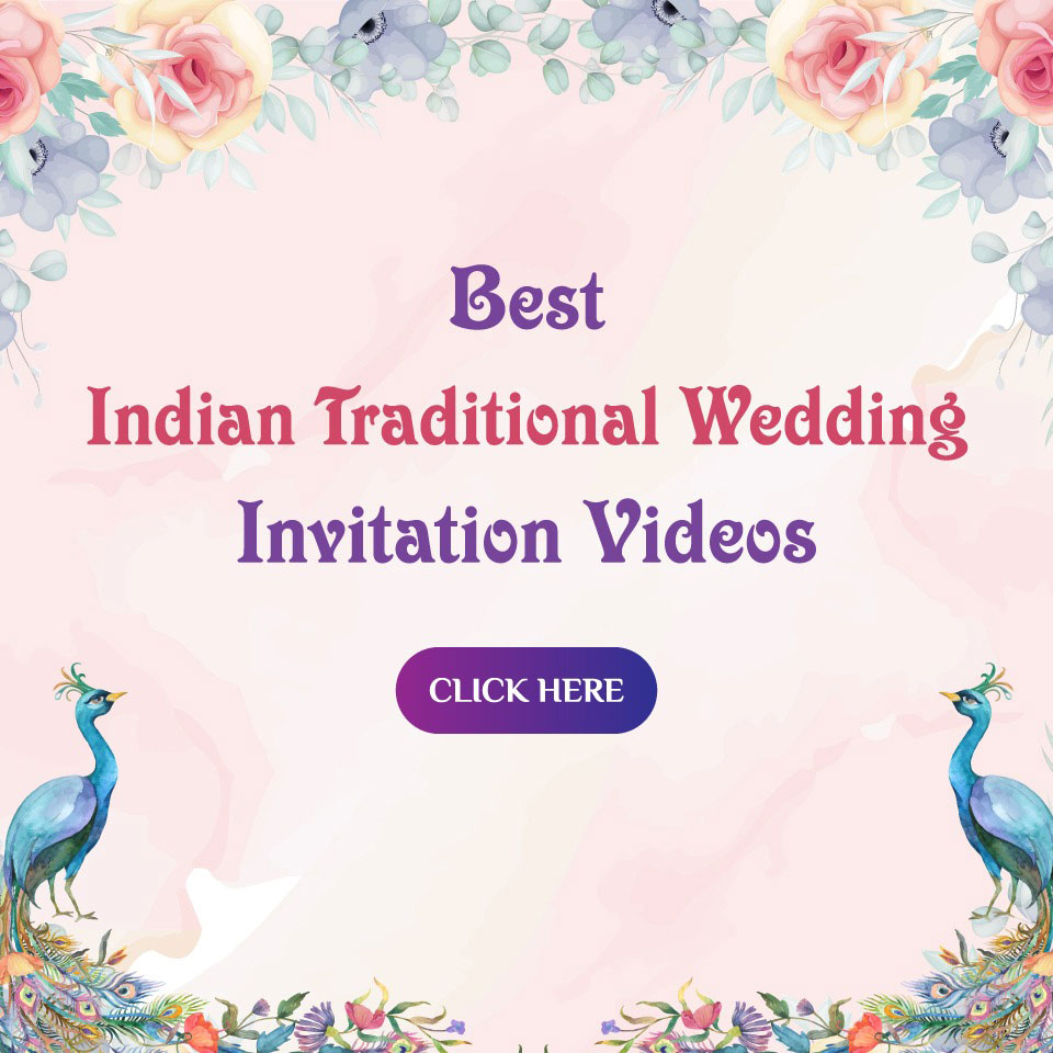 Best Traditional Wedding Invitation Videos