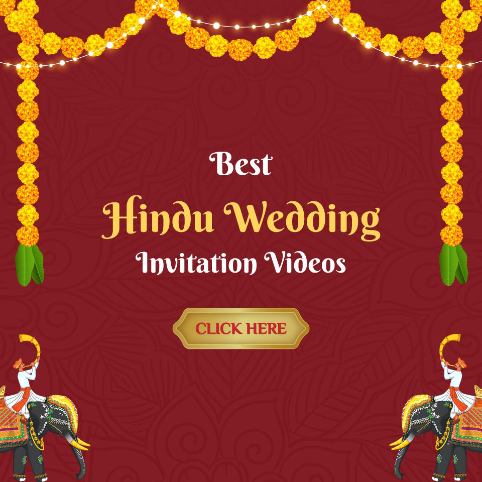 Best Hindu Wedding Invitation videos