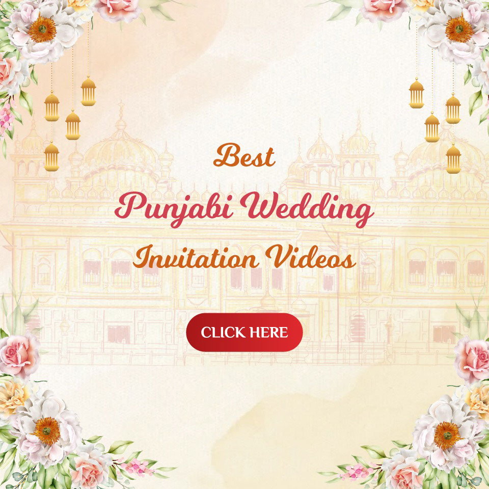Best Punjabi Wedding Invitation videos