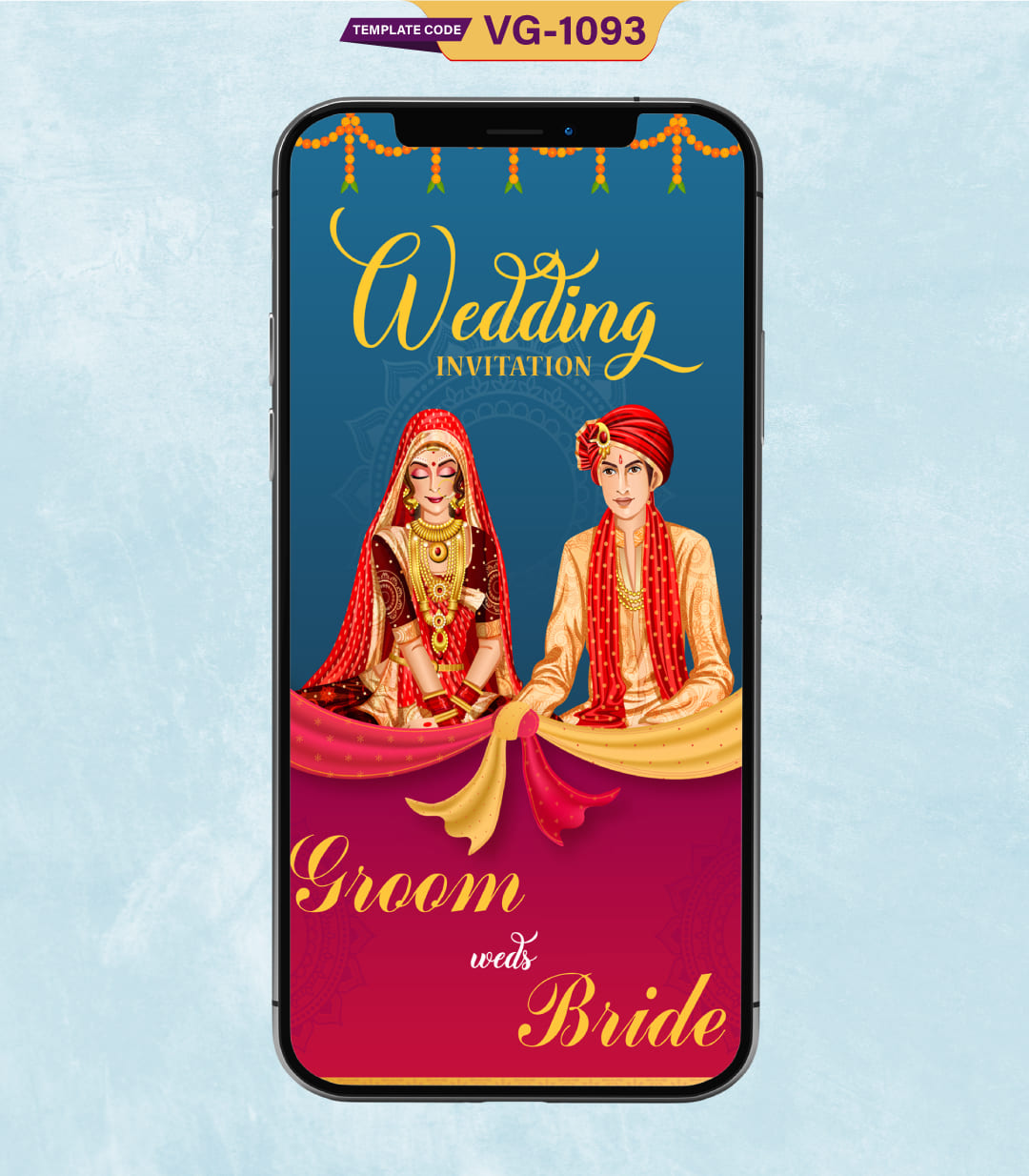 Hindu Wedding Invitation