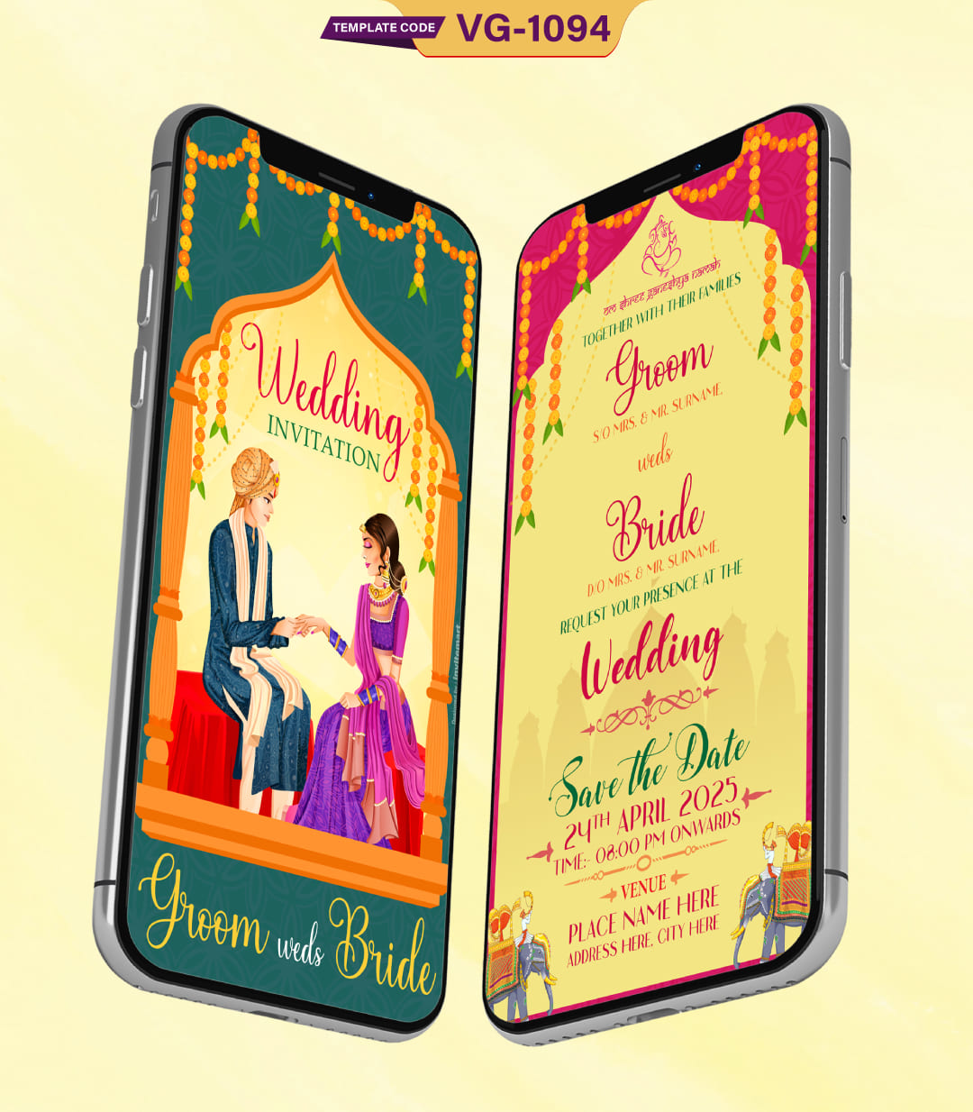 Indian Wedding Card Maker