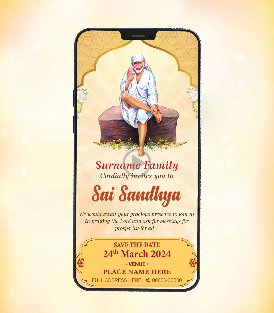 Sai Sandhya Invitation Video