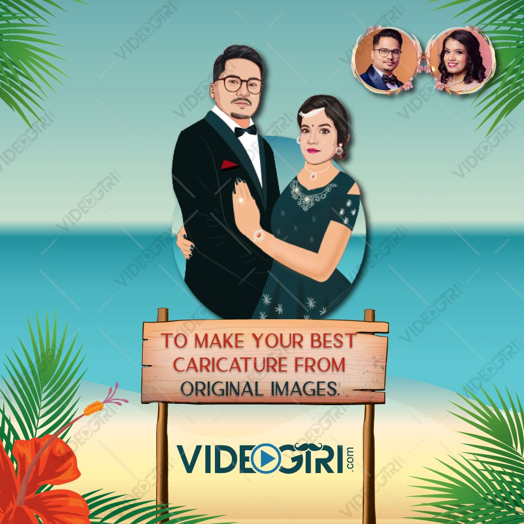 Wedding Caricature Maker Website