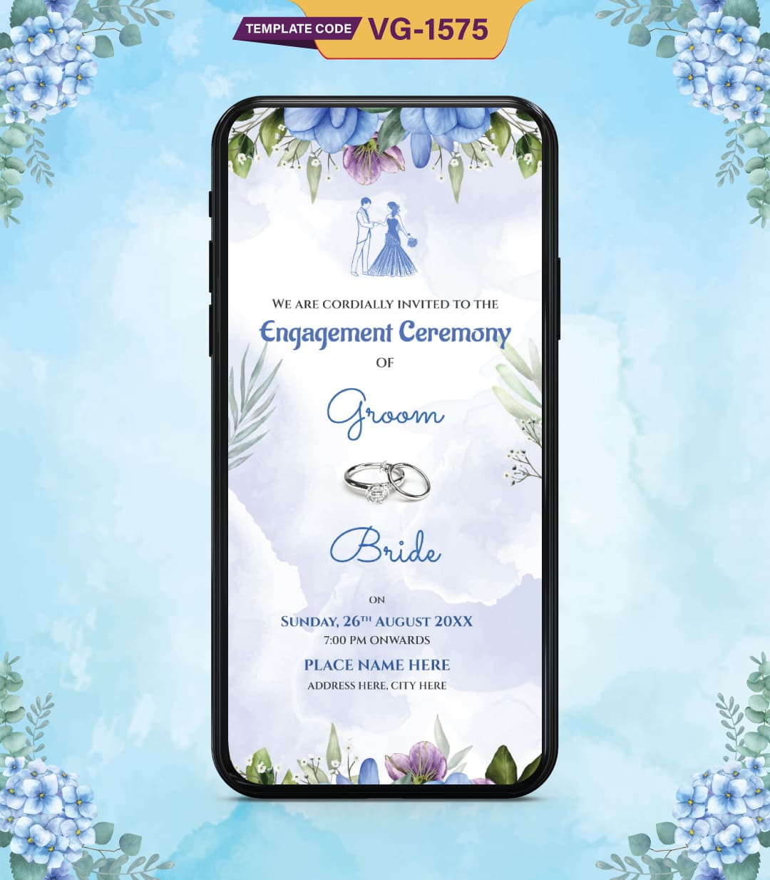 Engagement Ceremony Party Templates