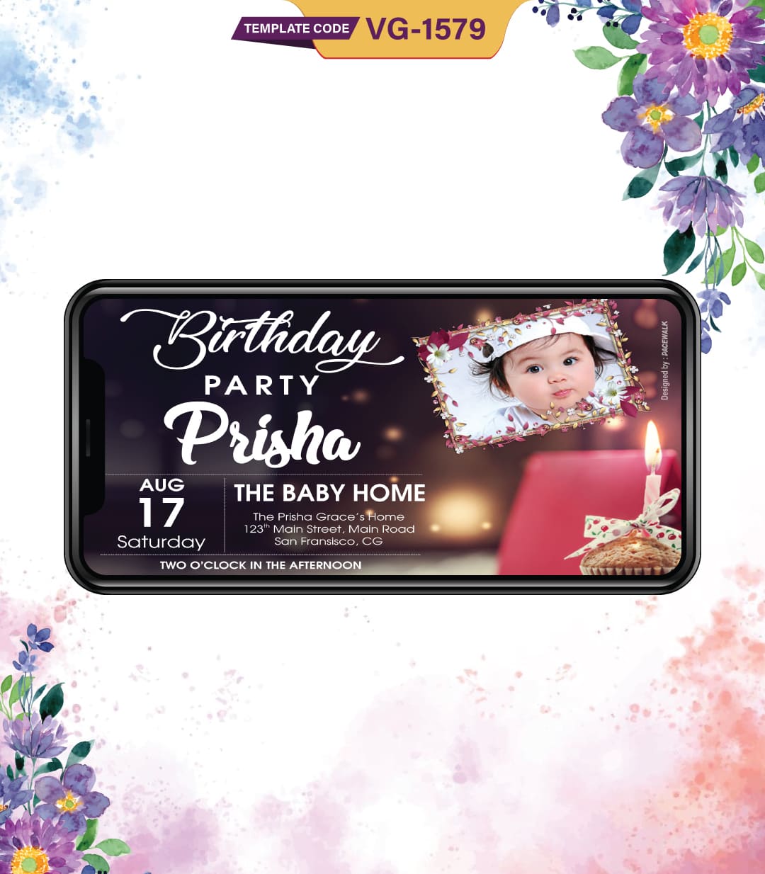 Online Birthday Party Invitation eCard