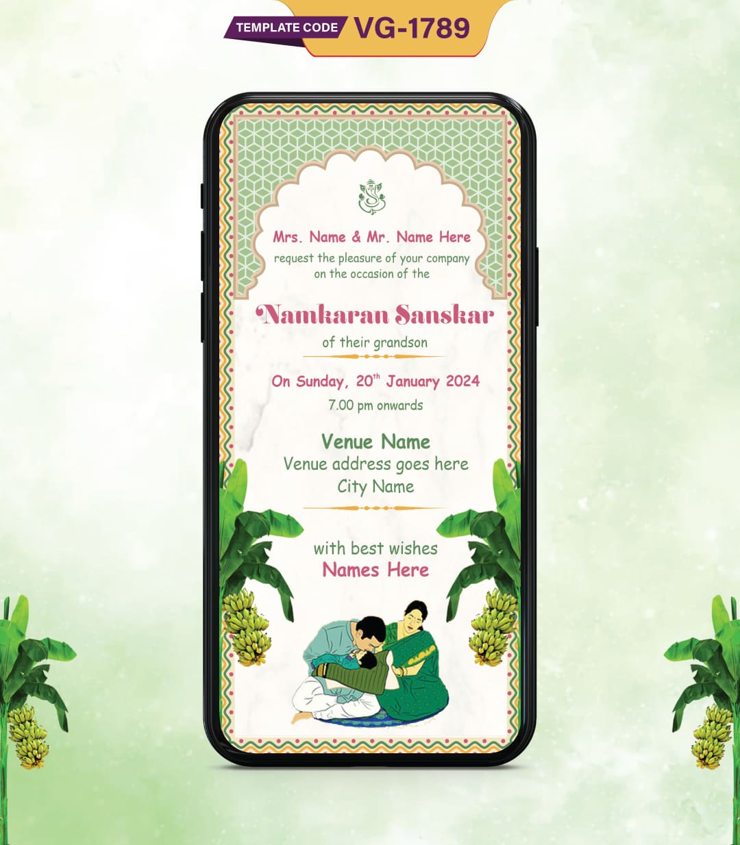 Namkaran Invitation Card