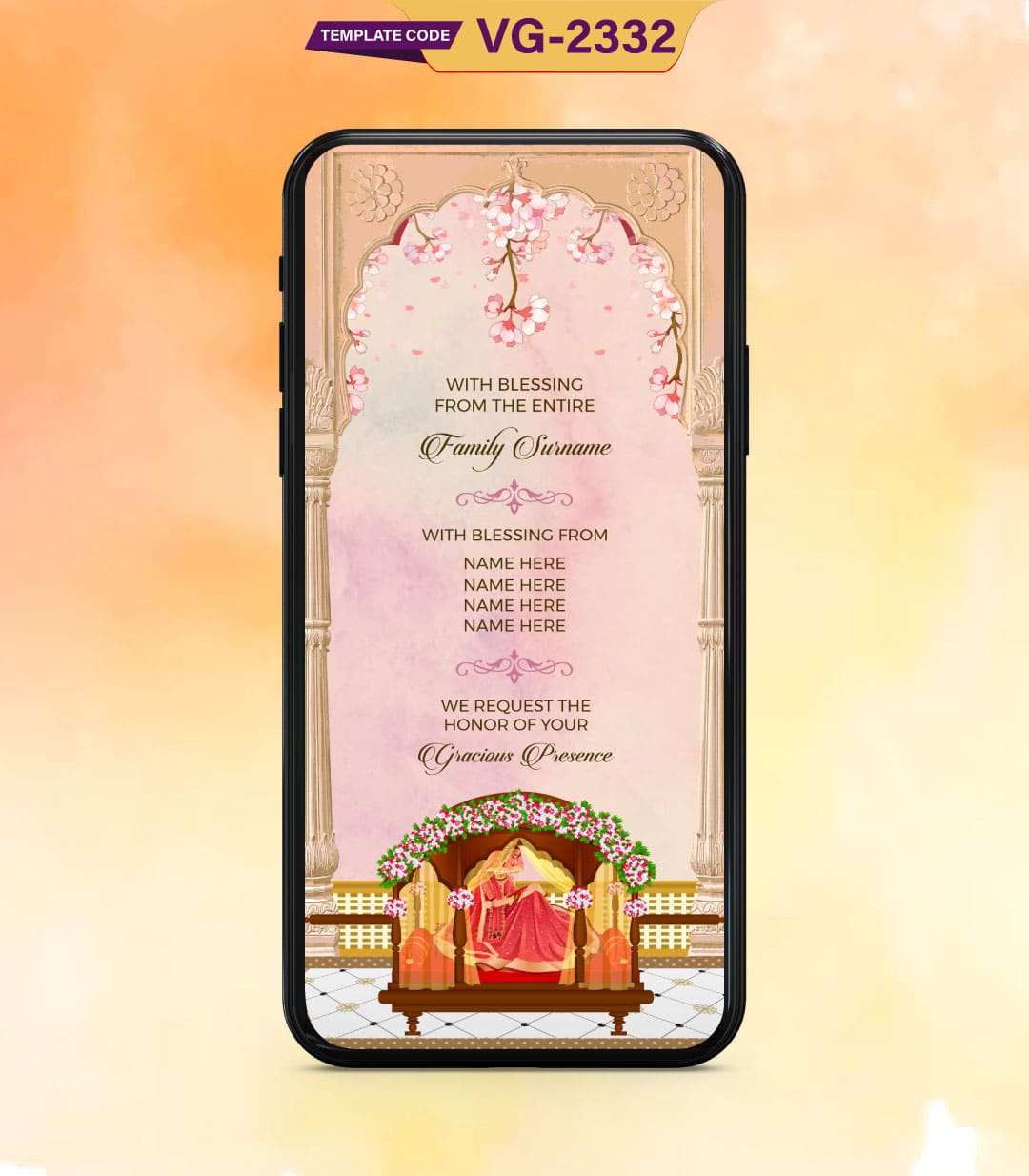Indian Wedding Card Design