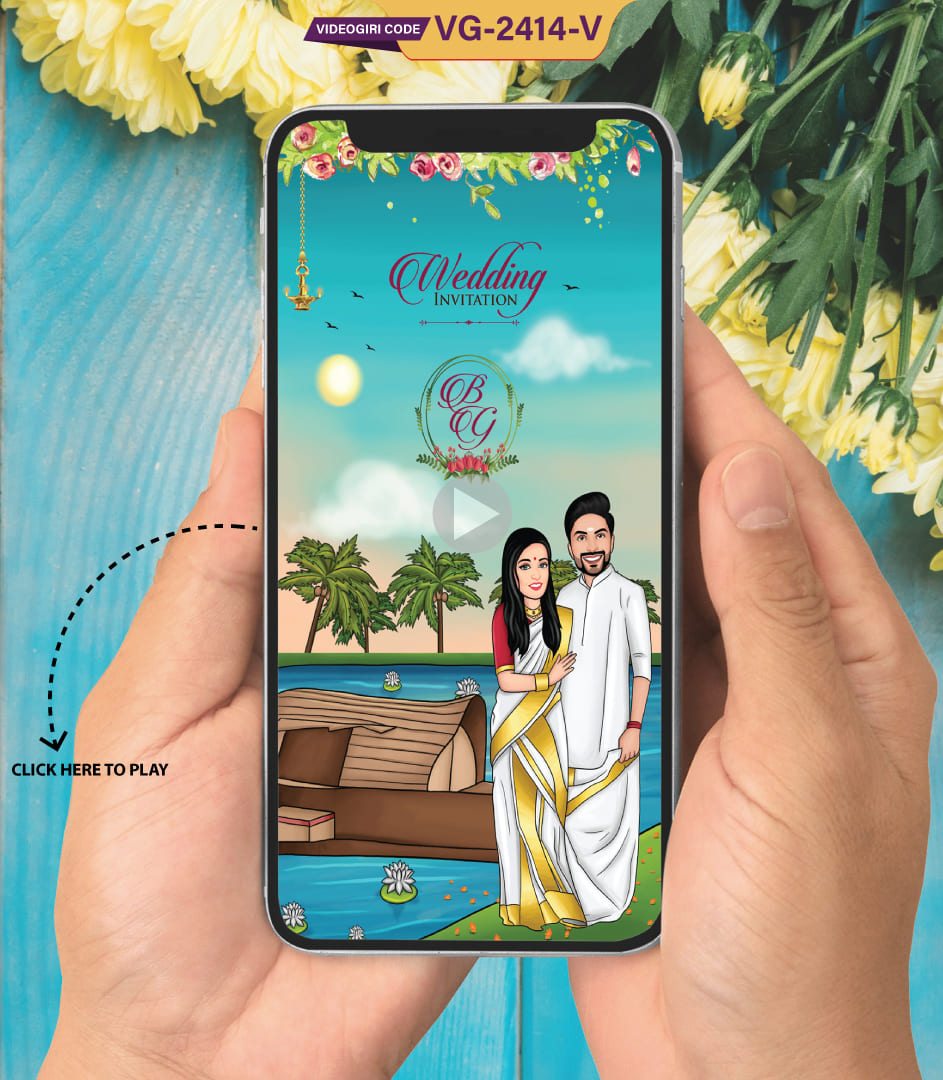 South Indian Caricature Wedding Video