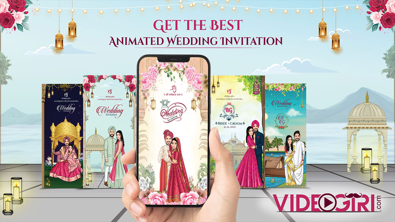 Get the Best Animated Wedding Invitation