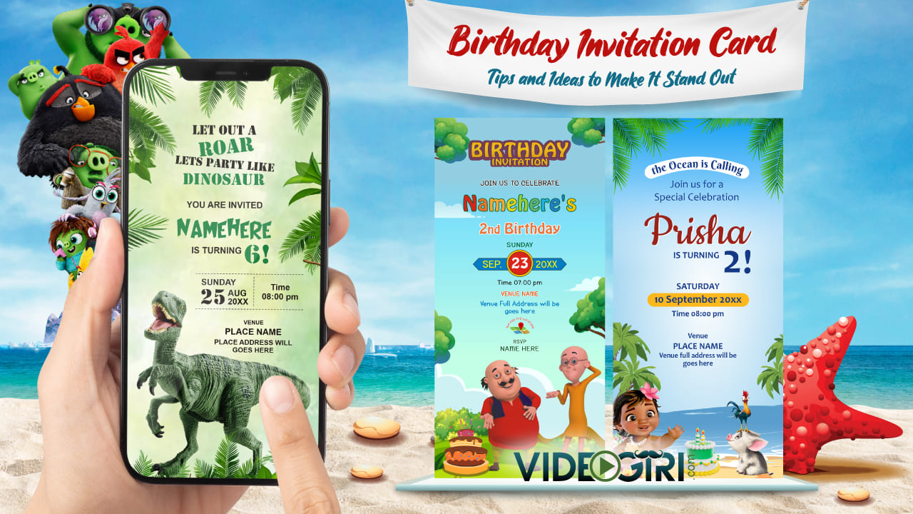 Birthday Invitation Card: Tips and Ideas to Make It Stand Out